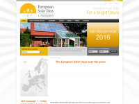 solardays.eu Webseite Vorschau