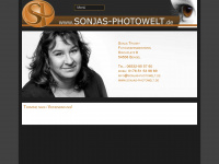 sonjas-photowelt.de Webseite Vorschau