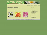 garten-staudenhof.de Webseite Vorschau