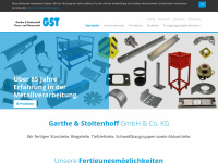 garthe-stoltenhoff.de Webseite Vorschau