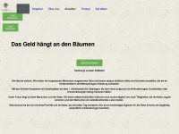 dasgeldhaengtandenbaeumen.de Webseite Vorschau