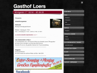 gasthofloers.de Webseite Vorschau