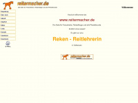 reitermacher.de Webseite Vorschau