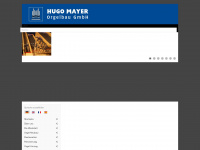 orgelbau-mayer.de Webseite Vorschau
