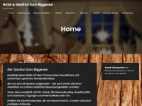 gasthof-zum-biggesee.de Webseite Vorschau