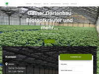 gather-gartenbau.de Webseite Vorschau