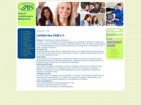 zam-ev.de Webseite Vorschau