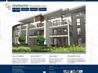 gb-gladbacher-bautraeger.de Webseite Vorschau