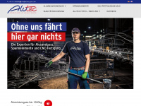 alutec-guss.com Webseite Vorschau