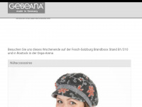 gebeana.com Webseite Vorschau