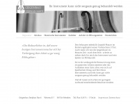 geigenbau-hartl.de Webseite Vorschau