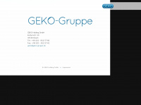 geko-gruppe.de Webseite Vorschau