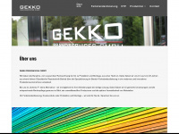 gekko-gmbh.de Webseite Vorschau