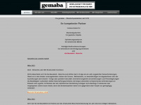 gemaba.de Webseite Vorschau