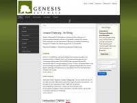 genesis-software.de Webseite Vorschau