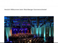 wachtbergerkammerorchester.de Webseite Vorschau