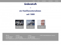 lindenstruth.com Webseite Vorschau