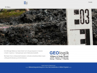 geologik.de Webseite Vorschau
