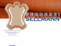 gerberei-sellmann.de Webseite Vorschau