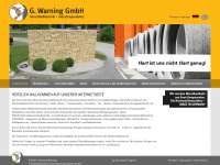 gerhard-warning.de Webseite Vorschau