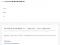 germania-lich-steinstrass.de Webseite Vorschau