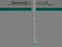 gerotronik.de Webseite Vorschau
