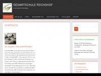 gesamtschule-reichshof.de Webseite Vorschau