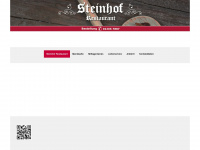 steinhof-restaurant.de Webseite Vorschau