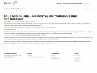 tourinfo-online.de Webseite Vorschau