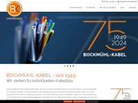 bockmuehl-kabel.de Webseite Vorschau