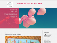 schulkinderhaus-hand.de Webseite Vorschau