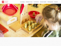 montessori.nl Webseite Vorschau