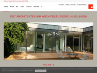 ggt-architekten.de Webseite Vorschau