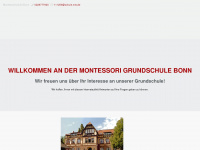 montessori-bonn.de Webseite Vorschau