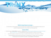 trinx.info Webseite Vorschau