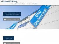 gisbert-kraemer.de Webseite Vorschau