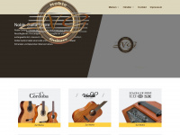 noble-guitars.com Webseite Vorschau