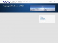carl.aero Webseite Vorschau