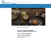 glas-hagelueken.de Webseite Vorschau
