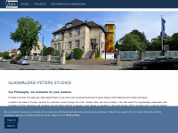 peters-studios.com Webseite Vorschau