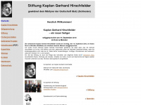 hirschfelder-stiftung.de Webseite Vorschau
