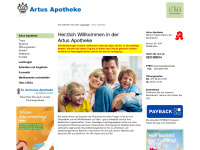 artus-apotheke-koeln.de Webseite Vorschau