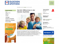 glockenapotheke-oberhausen.de Webseite Vorschau
