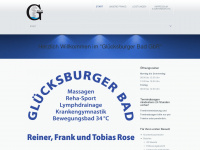 gluecksburger-bad.de Webseite Vorschau