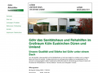 goehr-rehahilfen.de Webseite Vorschau