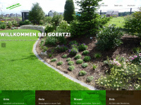goertz-garten.de Webseite Vorschau