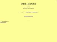oriens-christianus.de Webseite Vorschau