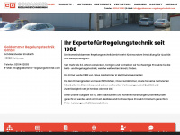 goldammer-regelungstechnik.com Webseite Vorschau