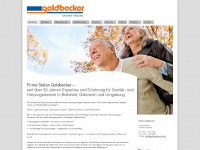 goldbecker-shk.de Webseite Vorschau
