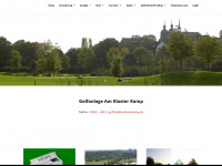 golfclub-am-kloster-kamp.de Webseite Vorschau